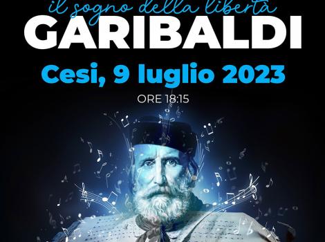 Uno spettacolo per la commemorazione della sosta di Garibaldi a Cesi