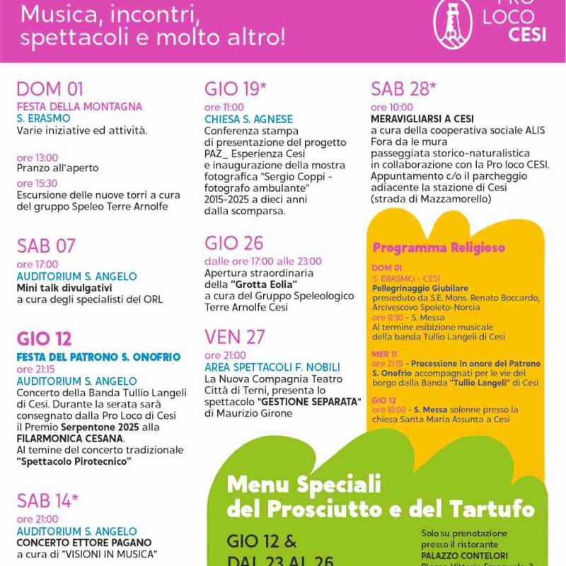Giugno Cesano 2025