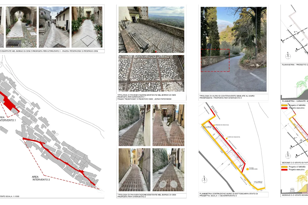 Intervento 10 - Riqualificazione del borgo
