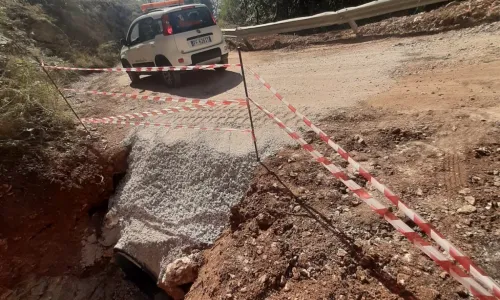 Strada Cesi-Sant'Erasmo, la situazione