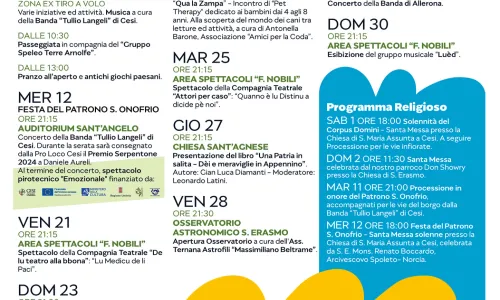 Al via il Giugno Cesano 2024